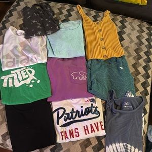 10 cute T-shirts, long sleeve T-shirts tank tops